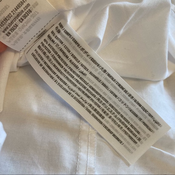 NWT Abercrombie Blouse - Picture 7 of 7